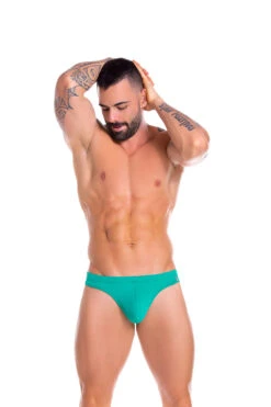 0815 SUNNY SWIM BIKINI THONG GREEN