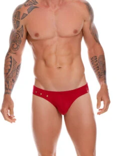 1023 CARIBE SWIMWEAR BIKINI THONG WINE