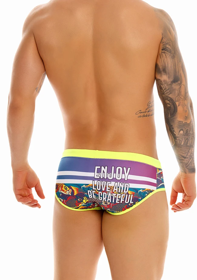 1427 LUCKY SWIMWEAR BRIEF PRINTED 2 1427 LUCKY SWIMWEAR BRIEF PRINTED - Imagen 2