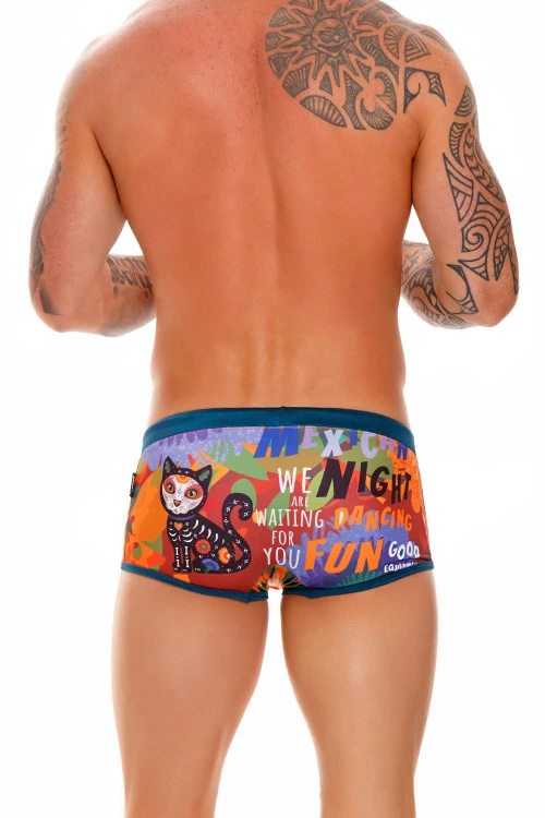 1663 DF SWIM BOXER PRINTED 2 1663 DF SWIM BOXER PRINTED - Imagen 2