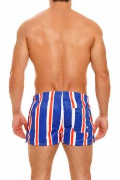 Jor Ropa Interior Tienda -Jor Ropa Interior Tienda 1805 PORTOFINO MINI SHORT BLUE 2