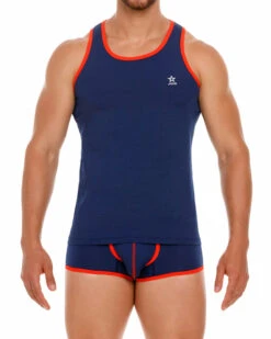 2061 COLLEGE TANK TOPBLUE