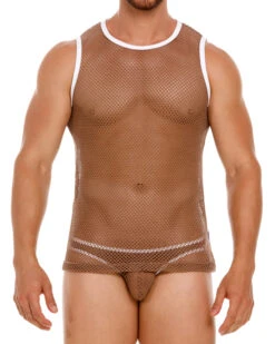 2075 ISLAND TANK TOPBROWN