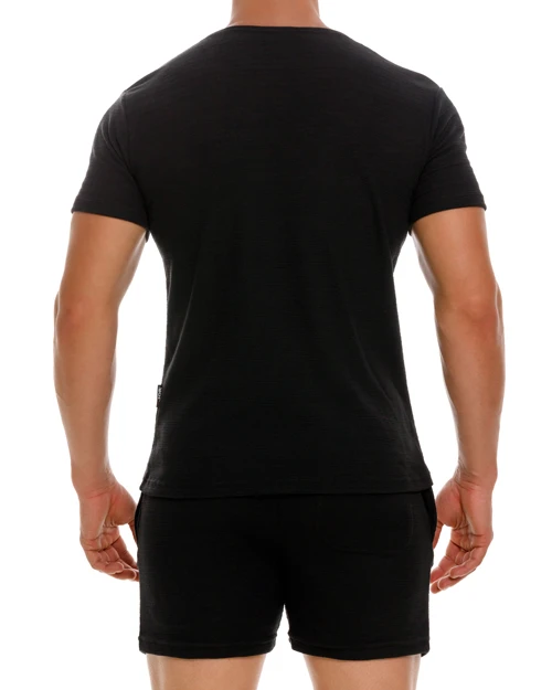 2213 PARMA T-SHIRT BLACK 2 2213 PARMA T-SHIRT BLACK - Imagen 2
