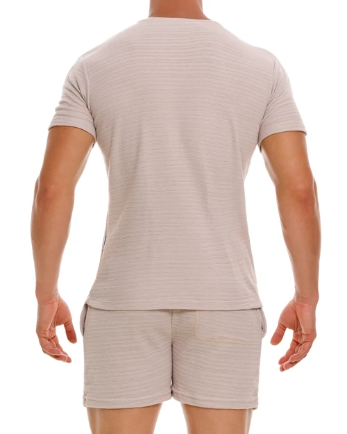 2213 PARMA T-SHIRT BEIGE 2 2213 PARMA T-SHIRT BEIGE - Imagen 2