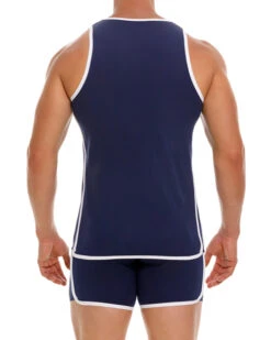 2135 WIMBLEDOM TANK TOPBLUE -Jor Ropa Interior Tienda 2135 WIMBLEDON TANK TOP BLUE 3