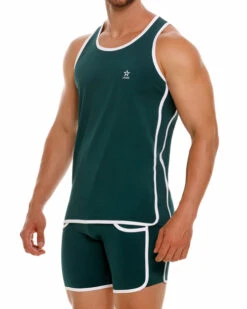 2135 WIMBLEDOM TANK TOPGREEN