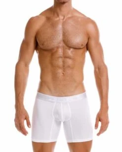 2139 ELEMENT LONG BOXER WHITE