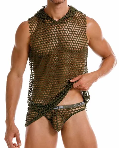 2163 URBAN HOODIE TANKGREEN 1 2163 URBAN HOODIE TANKGREEN