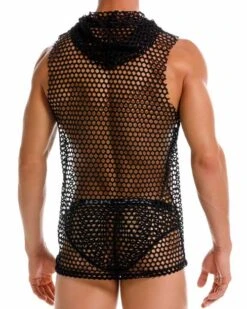 2231 URBAN DUO HOODIE/BIKINI BLACK 7 2231 URBAN DUO HOODIE/BIKINI BLACK -Jor Ropa Interior Tienda 2163 URBAN TANK TOP BLACK 3