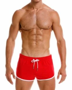 Jor Ropa Interior Tienda -Jor Ropa Interior Tienda 2204 RETRO SHORT RED 1