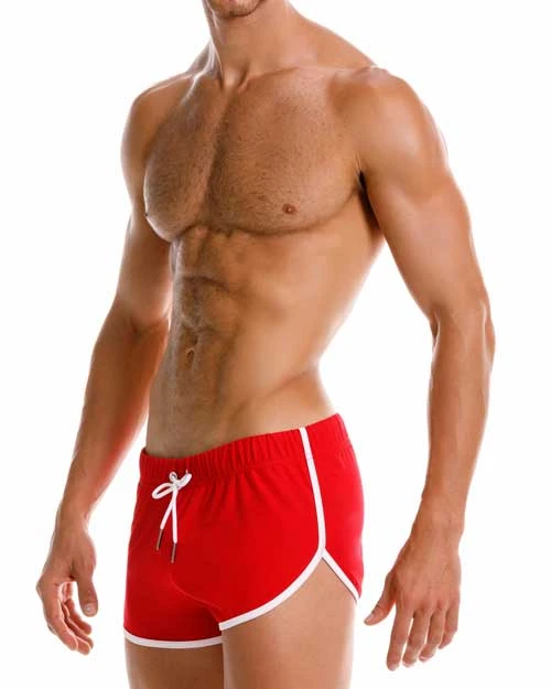 2204 RETRO MINI SHORT RED 1 2204 RETRO MINI SHORT RED