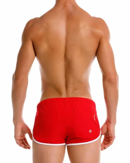 2204 RETRO MINI SHORT RED 3 2204 RETRO MINI SHORT RED - Imagen 3