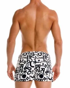 2208 LOVE MINI SHORT PRINTED -Jor Ropa Interior Tienda 2208 LOVE SHORT 3